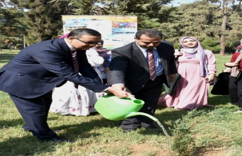 Tree Plantation drive at 'Orman Public Park' on 7 Nov 2021